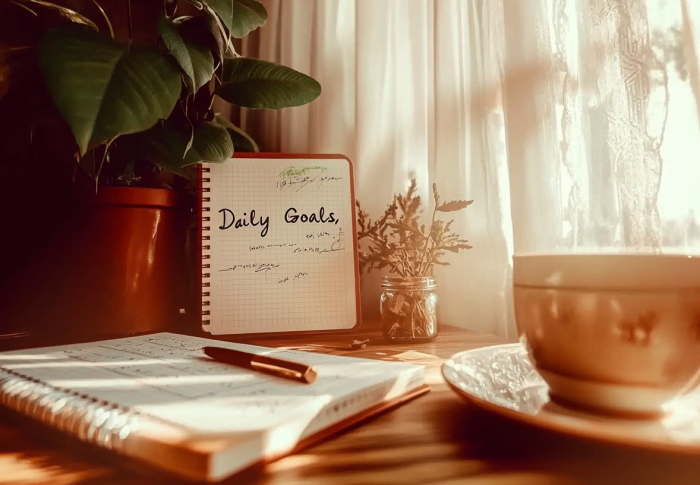 Daily goals to better yourself