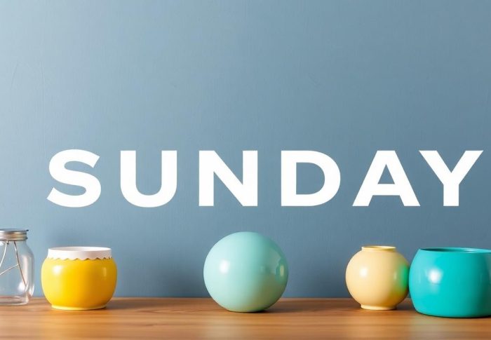 10 things you can do on Sunday to make the week easier